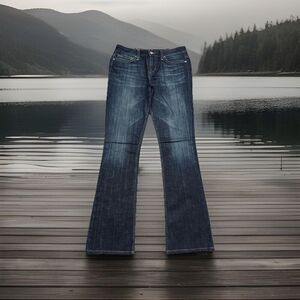 Joes Jeans Honey Fit Bootcut 27 (28x31) Dark Blue Ryder Denim Stretch Womens